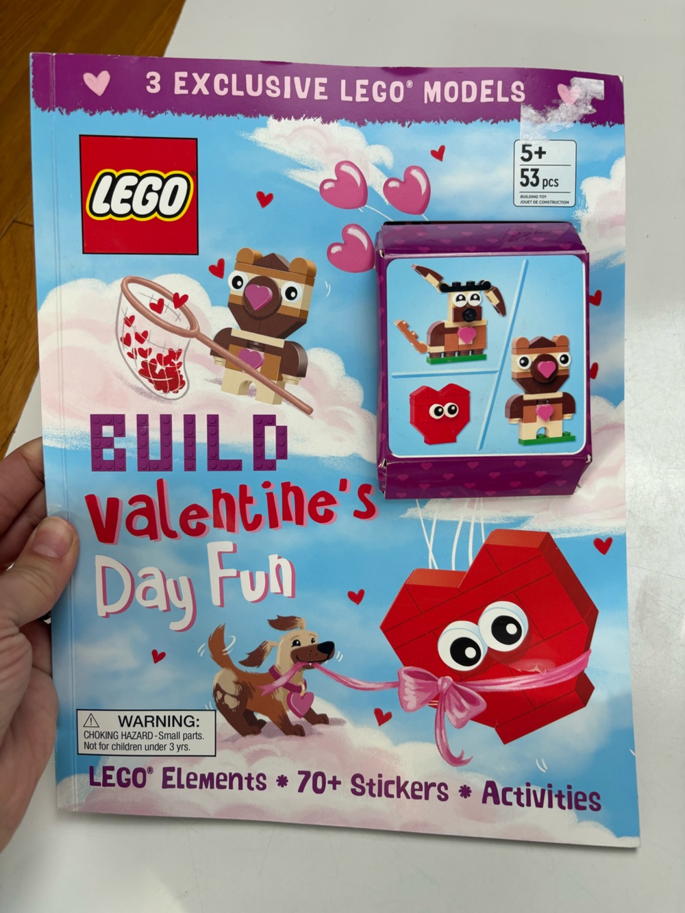 Lego Valentine’s Day Fun - Red, Pink, Blue
